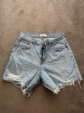 High rise loose shorts